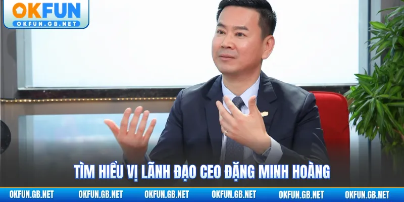 Tìm hiểu vị lãnh đạo CEO Đặng Minh Hoàng